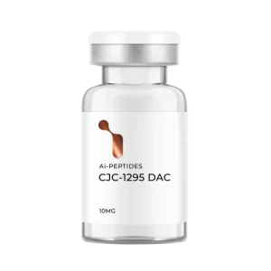 CJC-1295 DAC is a synthetic peptide that stimulates the long-lasting release of growth hormone.