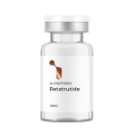 Retatrutide aids weight loss and blood sugar control in obesity/diabetes; may cause nausea.