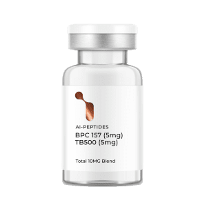 BPC-157 is a peptide that accelerates tissue healing, while TB-500 is a peptide that promotes tissue repair and regeneration.