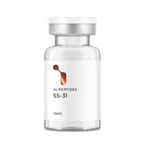 SS-31 is a synthetic peptide that targets mitochondria to improve cellular energy production.