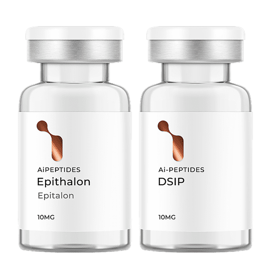 Sleep peptide bundle, DSIP and Epithalon vials from Ai-Peptides